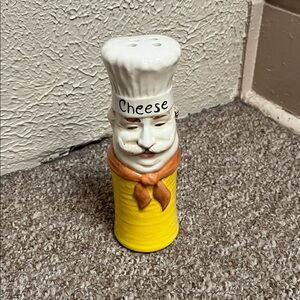 Chef Cheese Shaker with Yellow Base